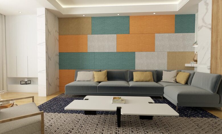 LEEDINGS: Decorative Polyester Acoustic Panels are available.